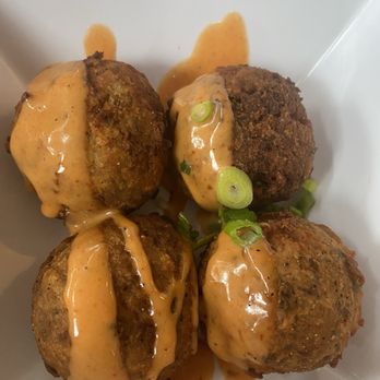 Mo' Brunch & Brews - Boudin balls - Breakfast & Brunch Near Me - Houston, Texas Mo' Brunch & Brews - Boudin balls - Breakfast & Brunch Near Me - Houston, Texas