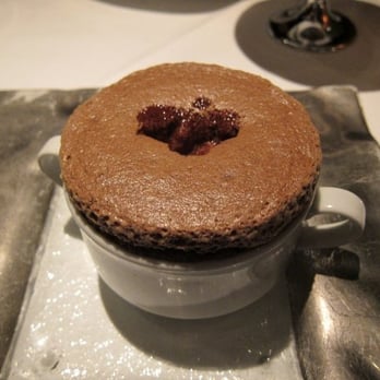 Gary Danko - baked chocolate souffle with two sauces - New American Near Me - San Francisco, California Gary Danko - baked chocolate souffle with two sauces - New American Near Me - San Francisco, California