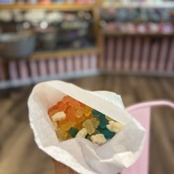 Lazy Dog Chocolateria - Six different flavors of gummy bears Yum Yum!