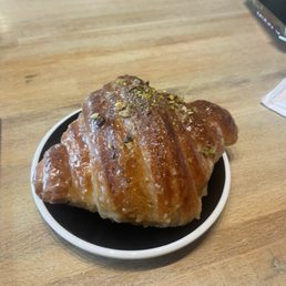 Vanilla peach croissant Vanilla peach croissant