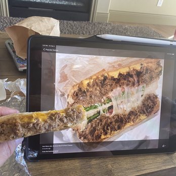 Morro Bay Butcher & Deli - Hot mess from menu pic and actual one we purchased - Butcher Near Me - Morro Bay, California