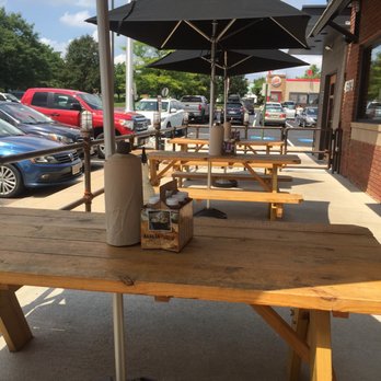 Mission BBQ - Outdoor seating = dogs are allowed. - Barbeque Near Me - Sterling, Virginia Mission BBQ - Outdoor seating = dogs are allowed. - Barbeque Near Me - Sterling, Virginia