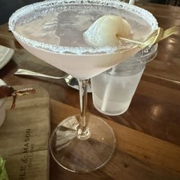 Lychee martini