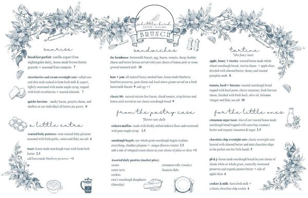 Menu photo 2 Whittle Bird Coffee Dover-Foxcroft, ME Menu photo 2 Whittle Bird Coffee Dover-Foxcroft, ME