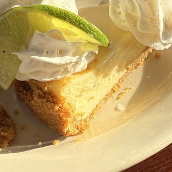 Coconuts - Key lime pie- can really taste the lime! - Seafood Near Me - Fort Lauderdale, Florida