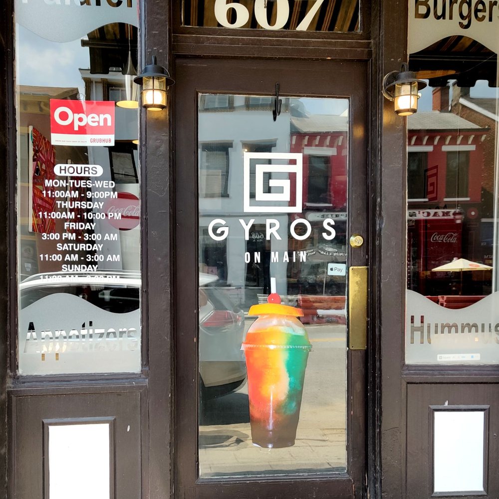 Gyros On Main - Front door - Falafel Near Me - Covington, Kentucky Gyros On Main - Front door - Falafel Near Me - Covington, Kentucky