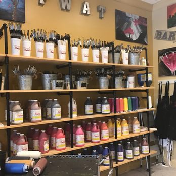 Painting with a Twist - All the supplies! - Art Classes Near Me - Carmel, Indiana