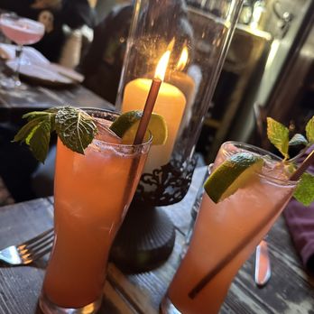 French Alpine Bistro - Strawberry Mojitos - French Near Me - Aspen, Colorado