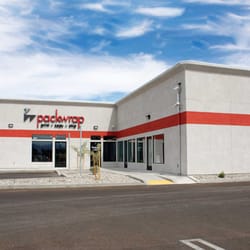 Packwrap Business Center - Come and See Us! Look For The Building With The Bright Red Stripe!