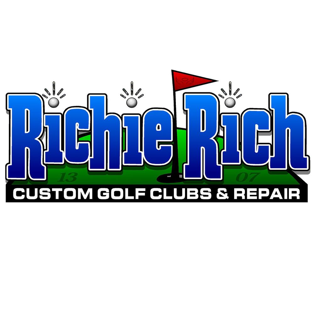 Richie Rich Custom Golf Clubs & Repair Logo