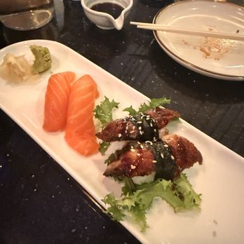 Hana - Eel and salmon nigiri - Japanese Near Me - Baltimore, Maryland