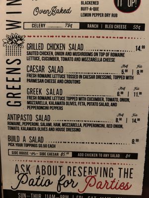 Menu photo 8 Al's Pizza Shop San Antonio, FL