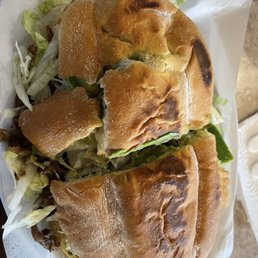Carne asada torta Carne asada torta