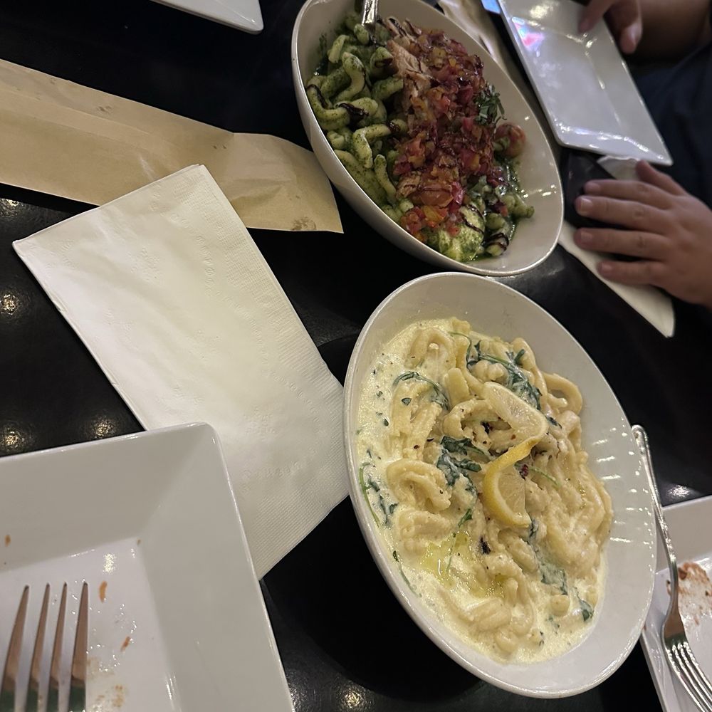 Cafe Stella - Lemon zest past and chicken pesto Grilled Chicken Margherita pasta. - Italian Near Me - Flagstaff, Arizona