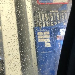 H & R Services - The only place on the pump it tells you this is only full-serve is directly next to the price