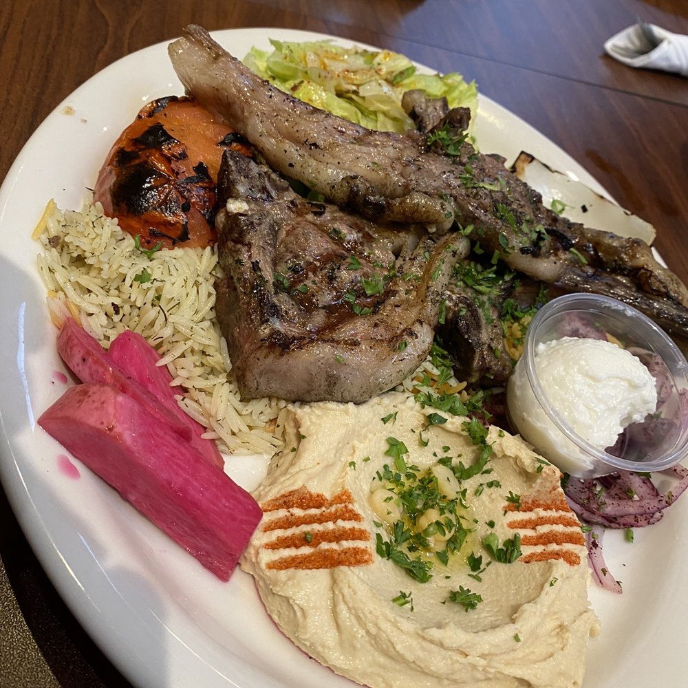 Taboon Mediterranean - LAMB CHOPS - Mediterranean Near Me - Long Beach, California