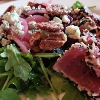 Copper Door - Ahi tuna on salad - New American Near Me - Bedford, New Hampshire