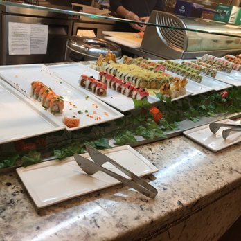 Four Seasons Buffet - Sushi selection is amazing! There's more (not pictured) - Buffets Near Me - Cerritos, California Four Seasons Buffet - Sushi selection is amazing! There's more (not pictured) - Buffets Near Me - Cerritos, California
