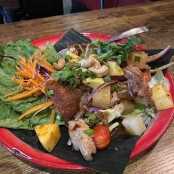 Sen Thai Bistro - Mango Pineapple Duck Salad - Thai Near Me - Boca Raton, Florida Sen Thai Bistro - Mango Pineapple Duck Salad - Thai Near Me - Boca Raton, Florida