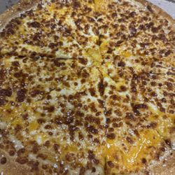 Little Caesars Pizza - "Pretzel" crust pizza cheese sauce