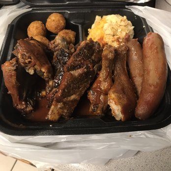 Westside Pit Barbque - 3 meat combo - Barbeque Near Me - Rialto, California Westside Pit Barbque - 3 meat combo - Barbeque Near Me - Rialto, California