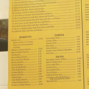 Jose's Taco Shop - Menu Dec 2024 (Left panel, Detail) - Latin American Near Me - Merced, California Jose's Taco Shop - Menu Dec 2024 (Left panel, Detail) - Latin American Near Me - Merced, California