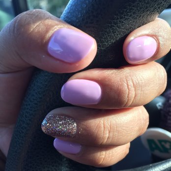 Divine Nails And Lashes - Gel nail manicure by Judy. - Nail Salons Near Me - Irvine, California