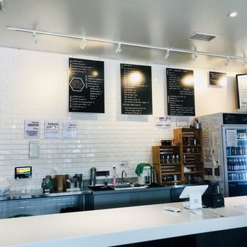 Pho Please - Counter area where you place your order. Very clean and bright! - Vietnamese Near Me - Austin, Texas