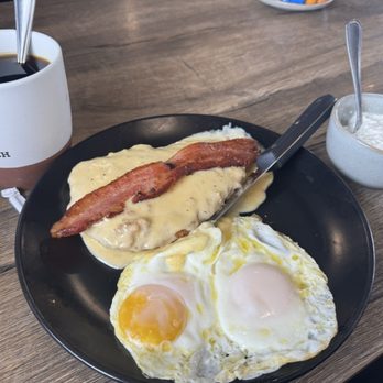 The Local Table - CHICKEN FRIED STEAK Coffee Cottage cheese - Breakfast & Brunch Near Me - Colorado Springs, Colorado The Local Table - CHICKEN FRIED STEAK Coffee Cottage cheese - Breakfast & Brunch Near Me - Colorado Springs, Colorado