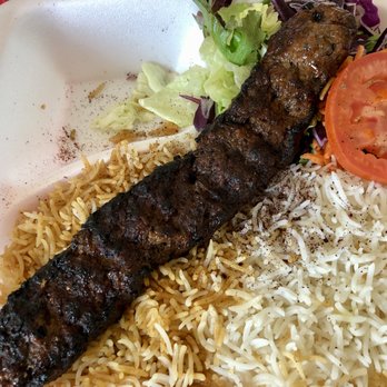Dulles Kabob - Beef Kobeeda Platter - Afghan Near Me - Sterling, Virginia