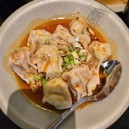 Seasame and chilli dumpling