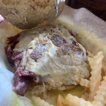 Lag's Eatery - The inside of the Reuben - Burgers Near Me - Birmingham, Alabama
