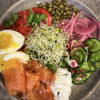 Gjusta - Salmon and eggs - Bakeries Near Me - Venice, California Gjusta - Salmon and eggs - Bakeries Near Me - Venice, California