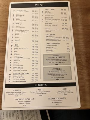 Menu photo 7 Cooper’s Hawk Winery & Restaurant Oak Park, IL Menu photo 7 Cooper’s Hawk Winery & Restaurant Oak Park, IL