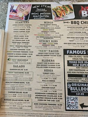 Menu photo 5 Dallas BBQ Brooklyn, NY
