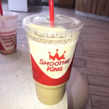 Smoothie King - Greek Yogurt Pineapple Mango 32oz - Juice Bars & Smoothies Near Me - Cincinnati, Ohio