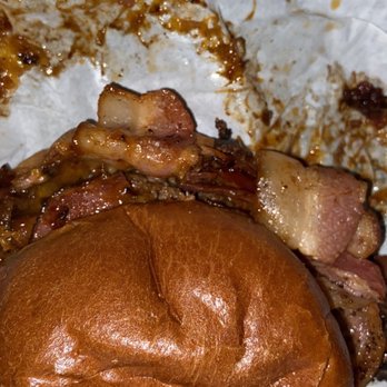 Smashburger - NOT APPEALING!!! Such a mess!!! First time I've had one in awhile and it was poorly made!!! - Burgers Near Me - Waterlooo, New York