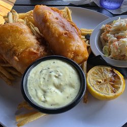 Green Apron - Fish and Chips w/Coleslaw