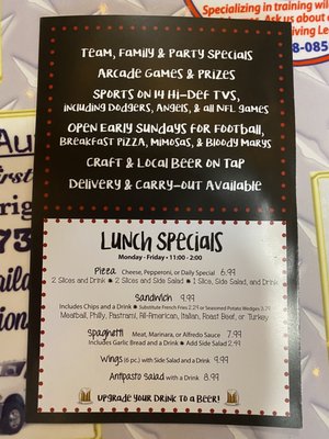 Menu photo 6 Sports Nut Pizza Norco, CA Menu photo 6 Sports Nut Pizza Norco, CA