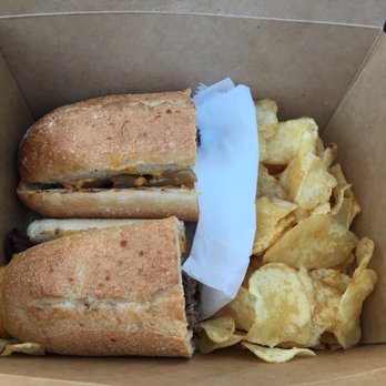 Union Market - Cheesesteak w/ kettle chips - Sandwiches Near Me - Richmond, Virginia Union Market - Cheesesteak w/ kettle chips - Sandwiches Near Me - Richmond, Virginia