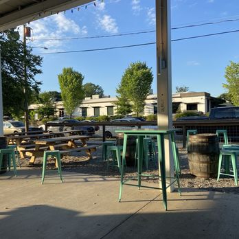 Protagonist Beer - Outside patio - Pizza Near Me - Charlotte, North Carolina