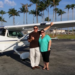 ATA Flight School - 1st Flying lesson... Had a fabulous  time.  Piero and the entire staff was awesome... we  loved the entire experience