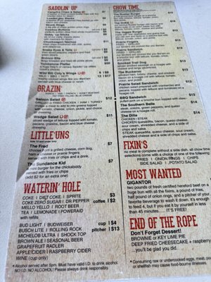 Menu photo 1 Rattlesnake Saloon Tuscumbia, AL Menu photo 1 Rattlesnake Saloon Tuscumbia, AL