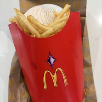 McDonald's - Large fries (a few more inside the paper bag) - Burgers Near Me - Los Gatos, California