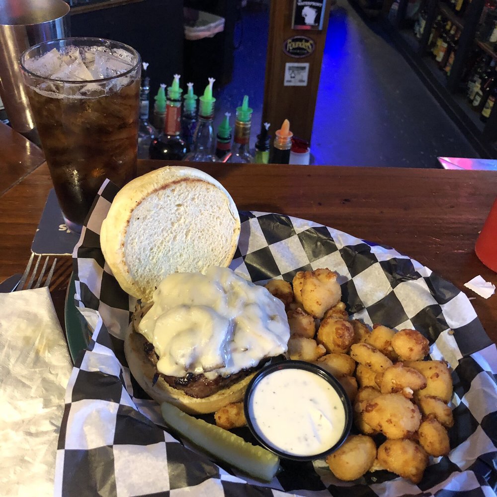 The Waterfront - Cheese curds and the scolded lover burger. Plus a VIP Jack and Coke!! - New American Near Me - Menomonie, Wisconsin The Waterfront - Cheese curds and the scolded lover burger. Plus a VIP Jack and Coke!! - New American Near Me - Menomonie, Wisconsin