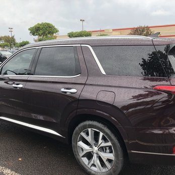 Tint Zone Auto Center - Hyundai Palisade looks so bada$$ - Car Window Tinting Near Me - Honolulu, Hawaii