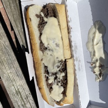 Cleavers - Philly with white cheddar cheese sauce - Cheesesteaks Near Me - Philadelphia, Pennsylvania
