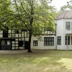 Barkenhoff-Stiftung Worpswede Heinrich-Vogeler-Museum - Rückseite Barkenhoff, Heinrich Vogeler Museum