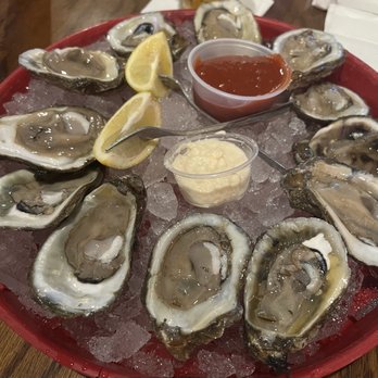 Adventures Pub & Spirits - Raw Oysters On The Half Shell - Dozen - Pubs Near Me - Biloxi, Mississippi