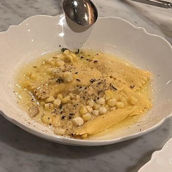 Lapaba - Corn agnolotto - Italian Near Me - Los Angeles, California